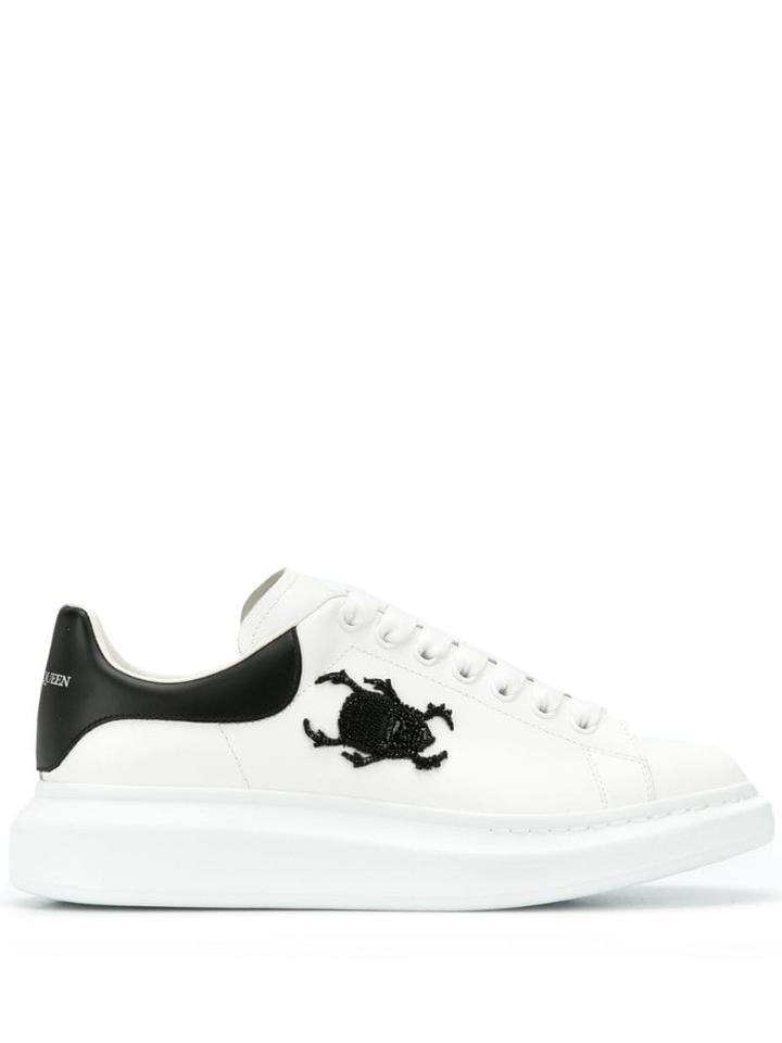 Alexander Mcqueen Beetle Oversized Low-top Trainers - White