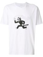 Pop Trading International Mailvin The Cat T-shirt - White