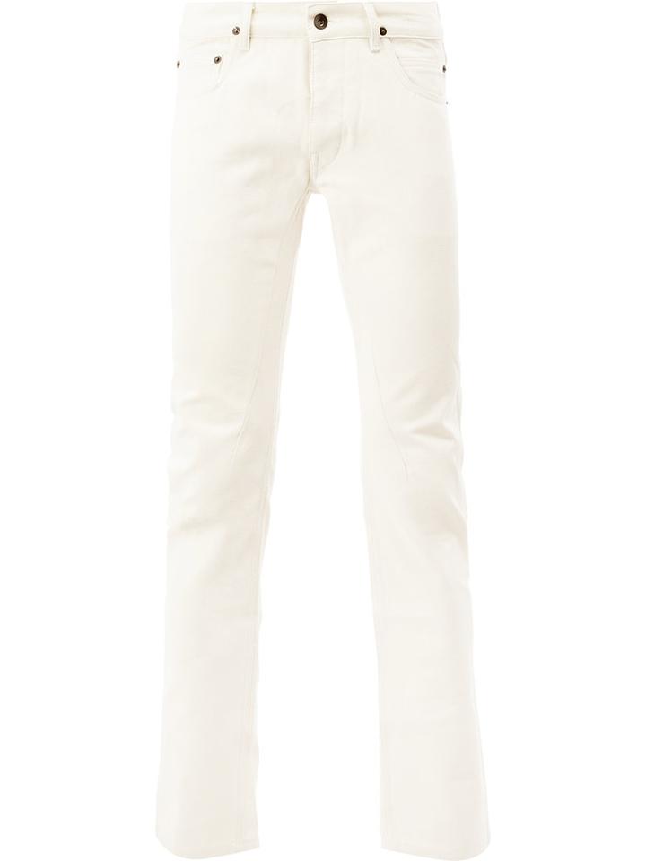 Rick Owens Drkshdw - Skinny Trousers - Men - Cotton - 36, White, Cotton