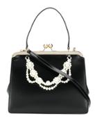 Simone Rocha Faux-pearl Embellished Handbag - Black