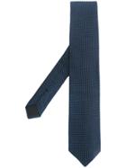 Boss Hugo Boss Embroidered Tie - Blue