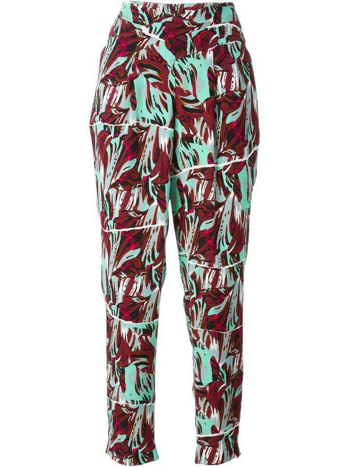 Kenzo 'torn Flowers' Trousers