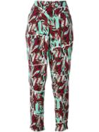 Kenzo 'torn Flowers' Trousers