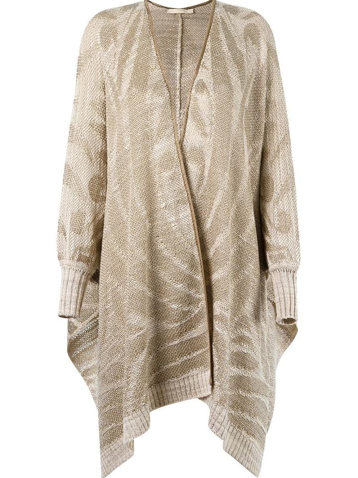 Cecilia Prado Tricot Cardi-coat, Women's, Size: Medium, Nude/neutrals, Acrylic/viscose