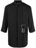 Dsquared2 - Button-down Shirt - Men - Cotton - 50, Black, Cotton