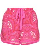 Figue Pascal Batik Print Shorts - Pink