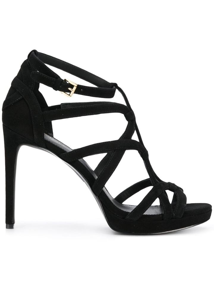 Michael Michael Kors Strappy Stilettos - Black