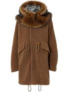 Burberry Layered Parka - Brown