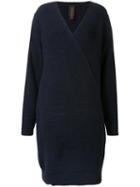 Miharayasuhiro Open Cardi-coat, Women's, Size: 36, Blue, Wool