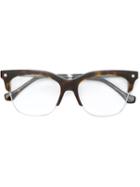 Balenciaga Square Frame Glasses