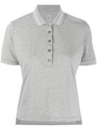 Eleventy Button Polo Shirt - Grey