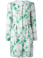 P.a.r.o.s.h. Floral Brocade Coat, Women's, Size: Small, Grey, Polyester/polyamide/silk/viscose