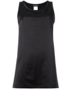 's Max Mara Round-neck Tank, Women's, Size: 40, Black, Viscose/linen/flax