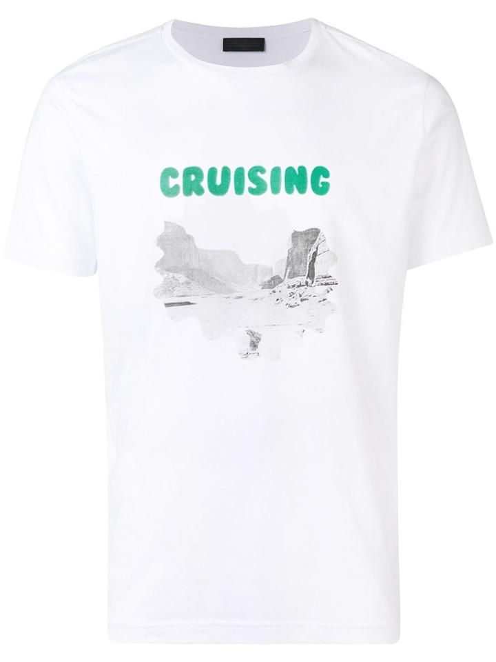 Diesel Black Gold Heat-sensitive Print T-shirt - White
