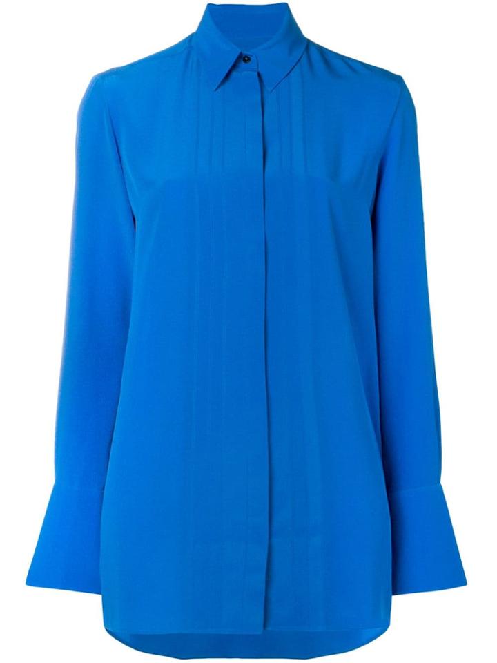 Victoria Victoria Beckham Front Triple Seam Shirt - Blue