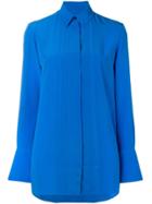 Victoria Victoria Beckham Front Triple Seam Shirt - Blue