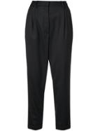 Nili Lotan High Waisted Tailored Trousers - Black