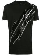 Dsquared2 Tiger Flash Sequin T-shirt - Black