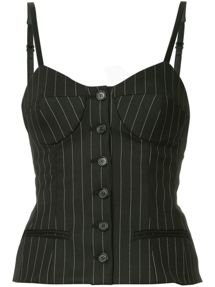 Moschino Tailored Top - Black
