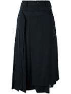 Yohji Yamamoto Wrap Detail Skirt