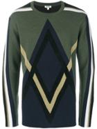 Kenzo Argyle Sweater - Green
