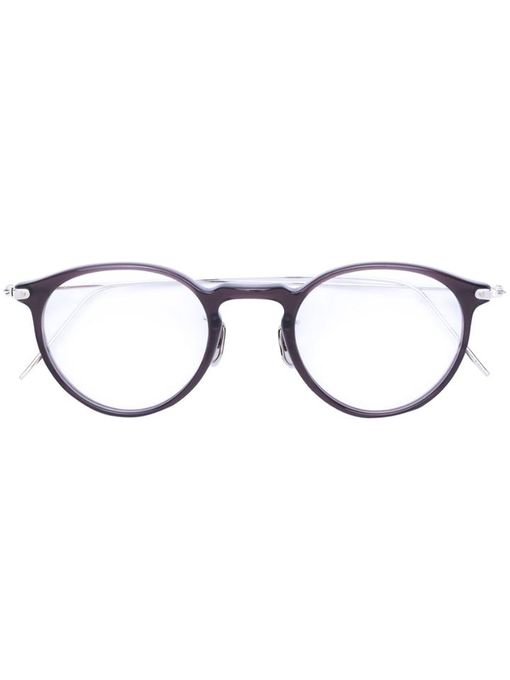 Eyevan7285 Round Glasses - Brown