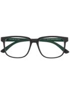 Mykita Speckled Rectangle Glasses - Black