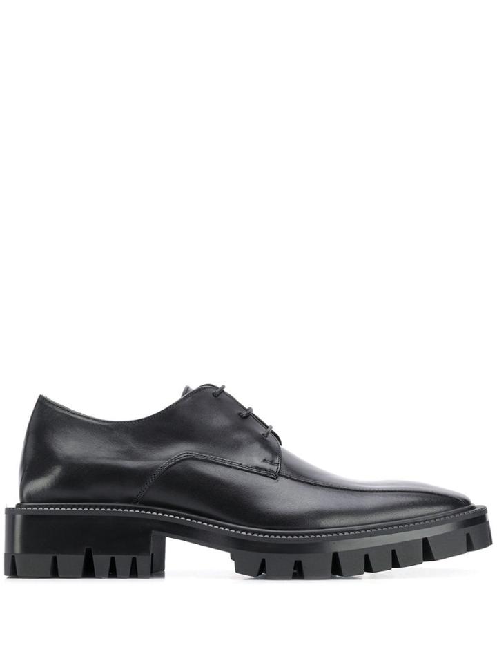 Balenciaga Treaded Derby Shoes - Black