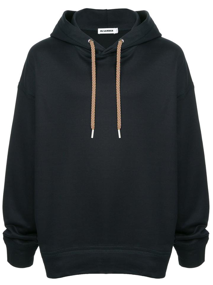 Jil Sander Hooded Sweatshirt - Blue