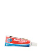 Moschino Toothpaste Clutch - White