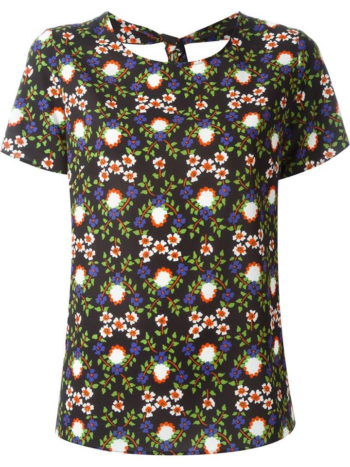 P.a.r.o.s.h. Floral Print Top