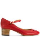 A.p.c. Rania Pumps - Red