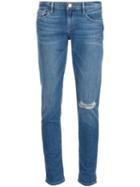 Frame Denim 'le Garçon' Stretch Jeans, Women's, Size: 28, Blue, Cotton/polyester/spandex/elastane