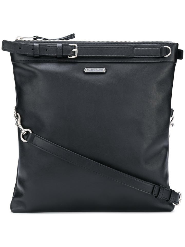 Saint Laurent Id Shoulder Pouch Bag - Black