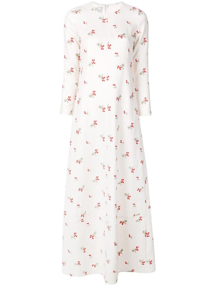 Co Center Seam Dress - White