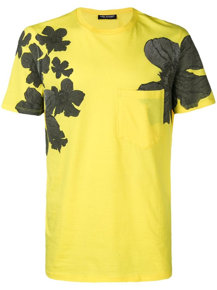 Neil Barrett Flower T-shirt - Yellow