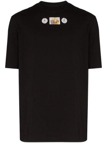 Boramy Viguier Patch Front T-shirt - Black