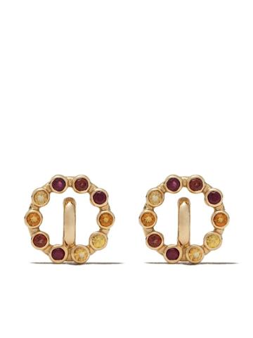 Charlotte Chesnais 18kt Yellow Gold Saturn Earrings