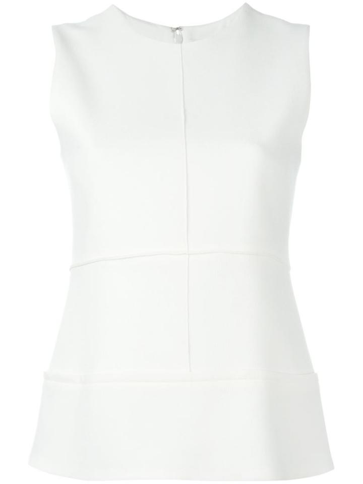 Victoria Victoria Beckham Round Neck Tank Top