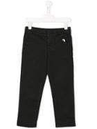 Douuod Kids Pendant Detail Trousers, Boy's, Size: 8 Yrs, Black