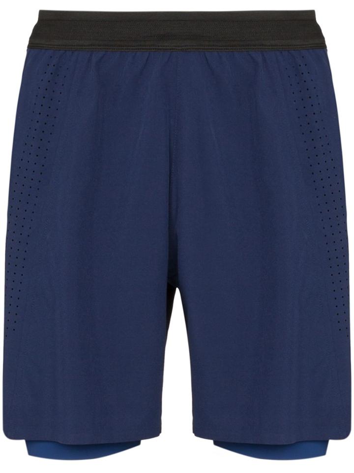 Soar Three Season 4.0 Track Shorts - Blue