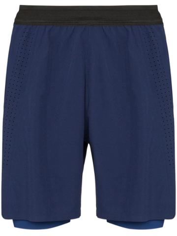 Soar Three Season 4.0 Track Shorts - Blue