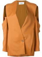 Chalayan Open Pocket Jacket - Yellow & Orange