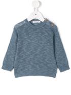 Babe And Tess - Crew Neck Jumper - Kids - Cotton/linen/flax - 24 Mth, Blue