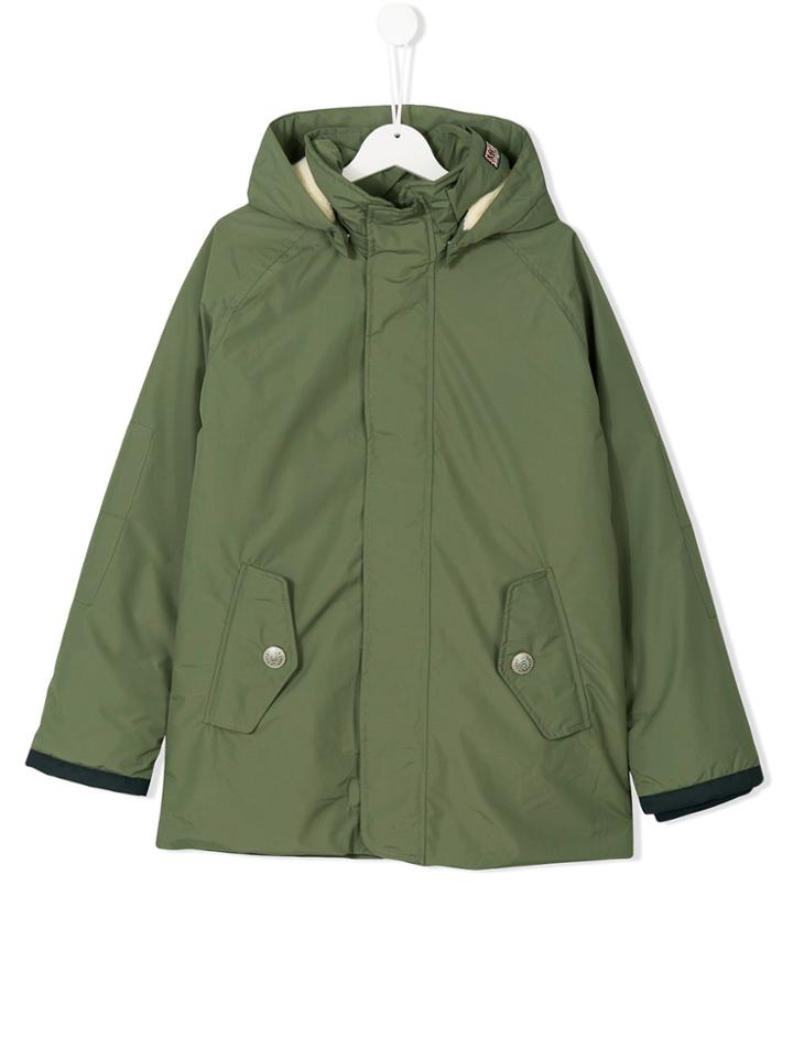 Mc2 Saint Barth Kids Voyager Coat - Green