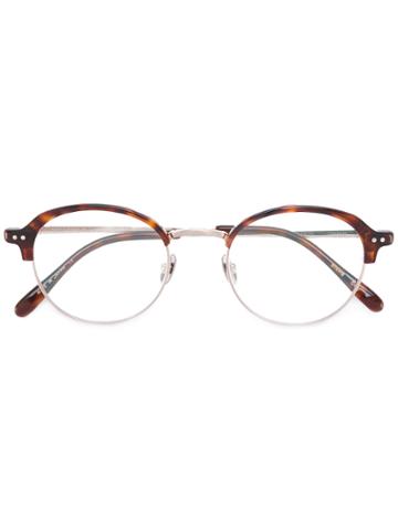 Yellows Plus Round Frame Glasses - Brown