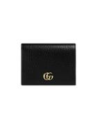 Gucci Leather Card Case - Black
