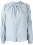 Ulla Johnson - Striped Shirt - Women - Cotton - 2, Women's, Blue, Cotton