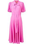Nº21 Empire Line Tea Dress - Pink