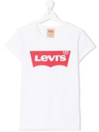Levi's Kids Teen Logo Print T-shirt - White
